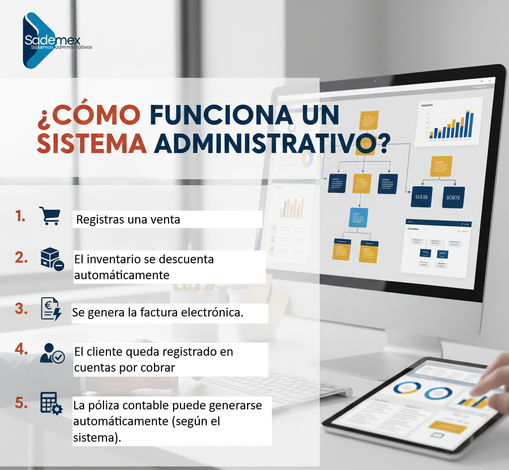 ¿Cómo funciona un sistema admiistrativo?