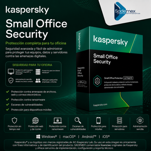 ANTIVIRUS KASPERSKY SMALL OFFICE SECURITY