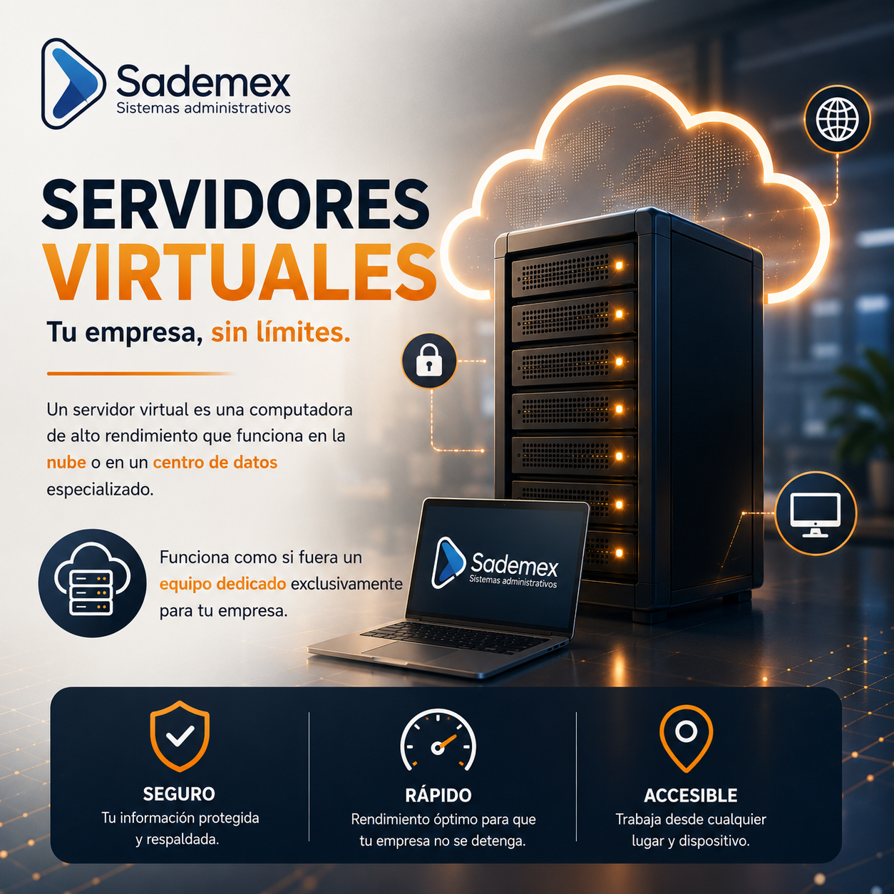 Servidor Virtual como centro de conexión para sistemas, usuarios y aplicaciones empresariales
