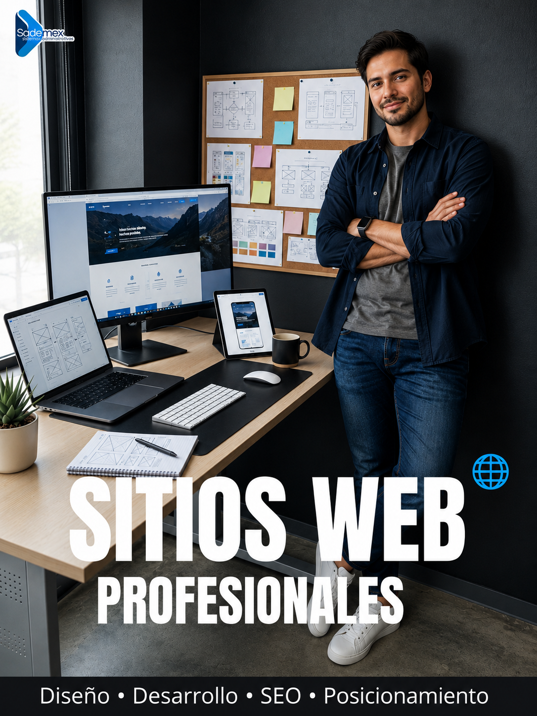 Sitios web profesionales desarrollados por SADEMEX para empresas