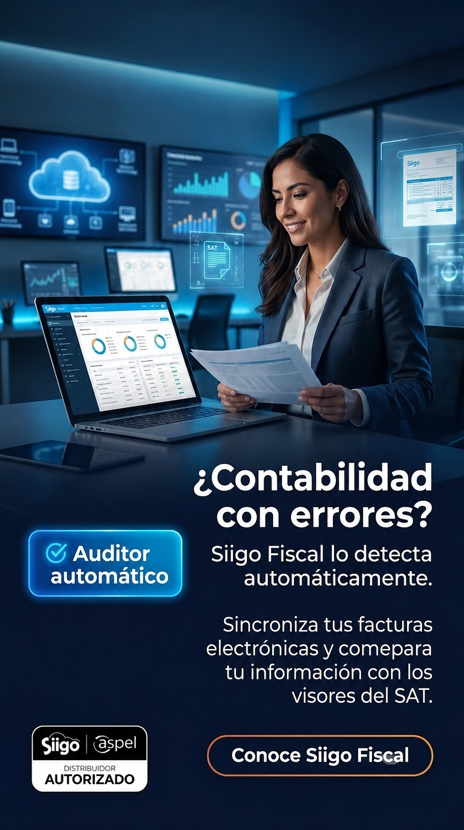Video de Siigo Fiscal y SADEMEX sobre soluciones fiscales para empresas.