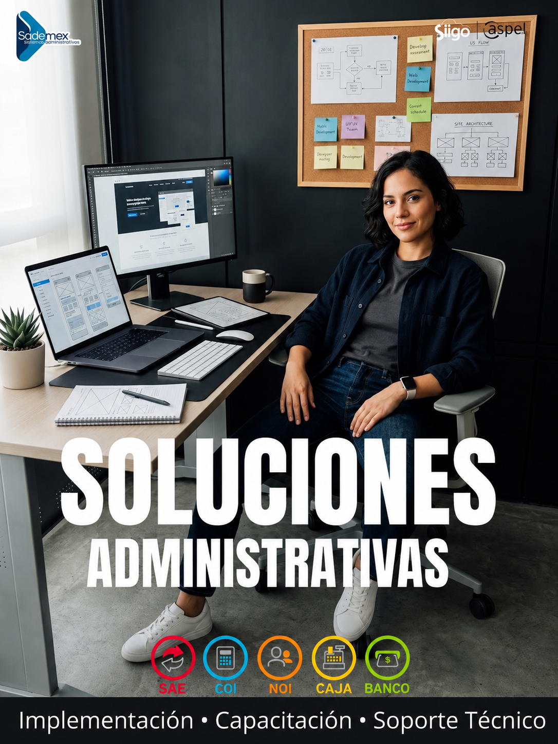 Soluciones administrativas con sistemas Siigo Aspel implementadas por SADEMEX